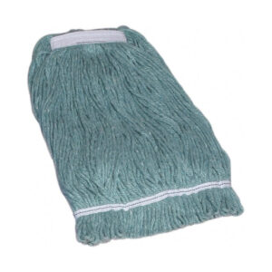 cotton wet mop head 22oz 40" yarn length - green